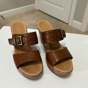B.O.C Cork Wedges